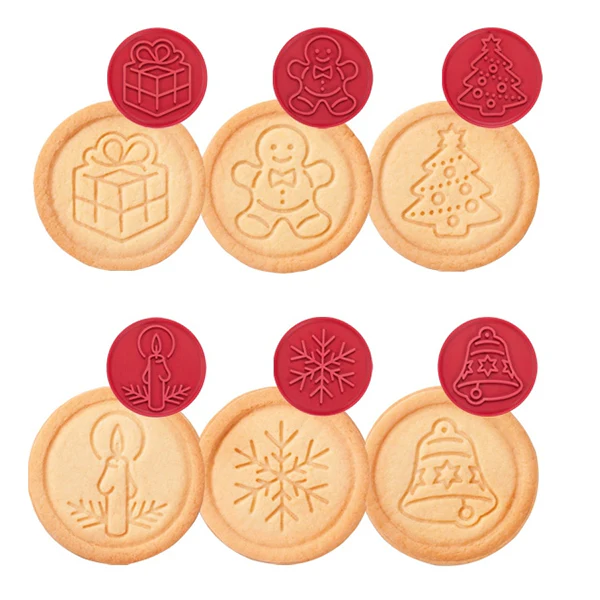 Tampon à biscuits Noël 6 décors Delicia Tescoma – Image 4