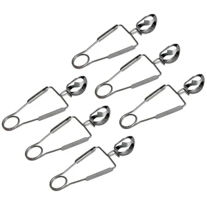 Lot de 6 pinces à escargot inox Roger Orfèvre