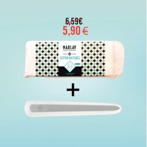 Kit coton + racloir – Pour Soin Peau Neuve
