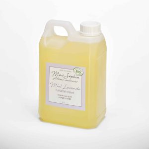 Savon liquide certifié Bio Miel Lavande bidon 2 Litres